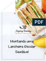 EBOOK Lancheira Escolar Saudável - Nutri Suzany Queiroz