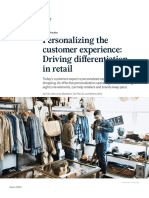 Personalizing The Customer Experience Driving Differentiation in Retail