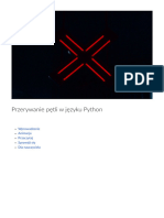 Przerywanie Petli W Jezyku Python