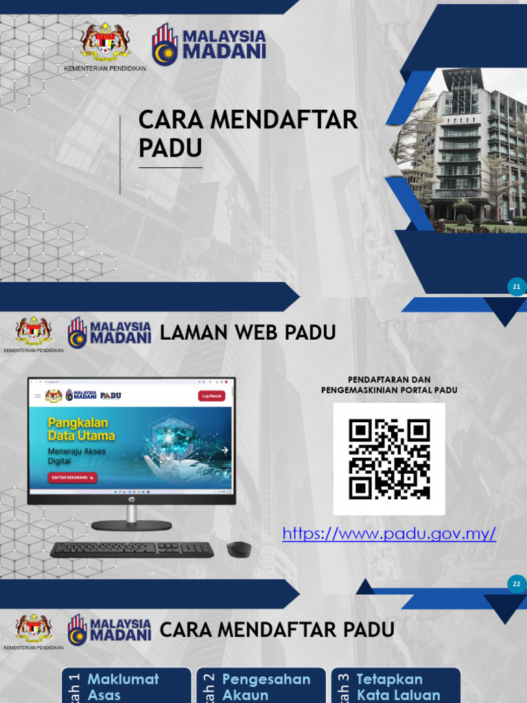 Cara Mendaftar Padu | PDF