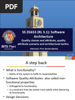 SS ZG653 (RL 3.1) : Software Architecture