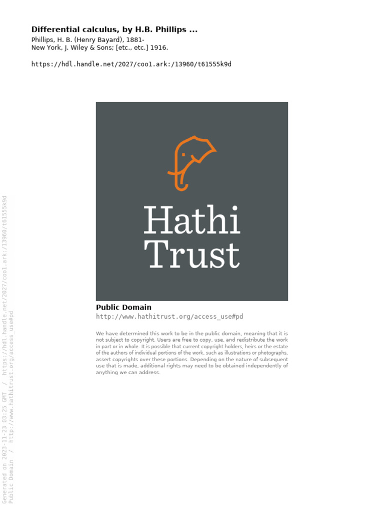 Diff. Calculus | PDF | Function (Mathematics) | Variable (Mathematics)