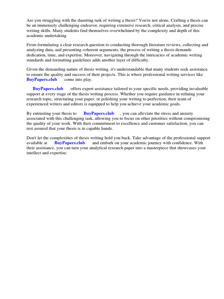 Analytical Research Paper Introduction Example | PDF | Essays ...