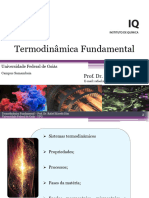 Aula 2 - Conceitos Fundamentais Sistemas Termodinmicos Propriedades Processos