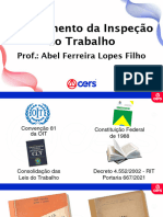 Slides - Direito Do Trabalho e Legislação Do Trabalho - Regulamento Da Inspeção Do Trabalho