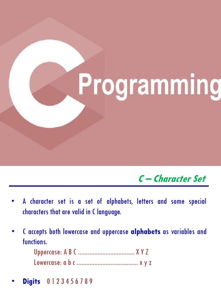 Basiscs of C | PDF | Integer (Computer Science) | Data Type
