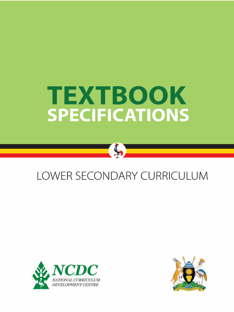 Textbook Specifications for New Curriculum | PDF | Curriculum ...