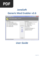 JoneSoft User Guide