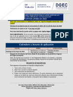 Regionales 01-2024 Calendario de Pruebas Naturalizacion 0