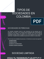 TIPOS DE SOCIEDADES DE PERSONA EN COLOMBIA, Clase 5