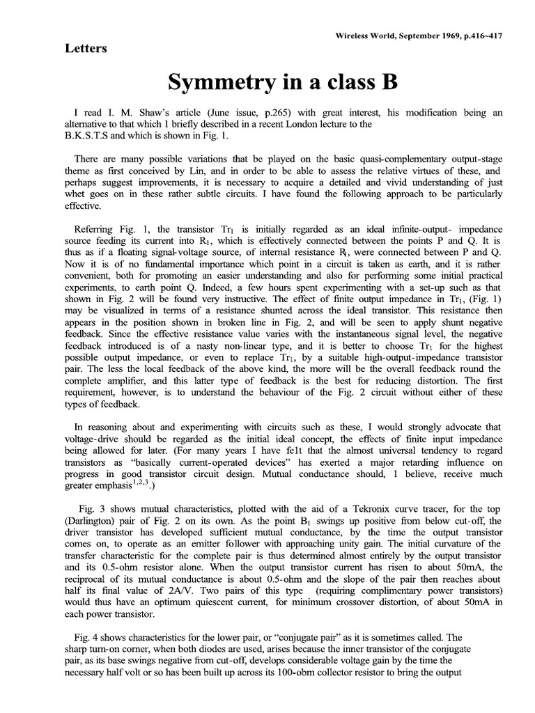 Symmetry in Class B Bax | PDF