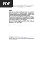 Download Calibrating and Simulating Copula Functions - An Application to the Italian Stock Market by api-3715003 SN7173987 doc pdf