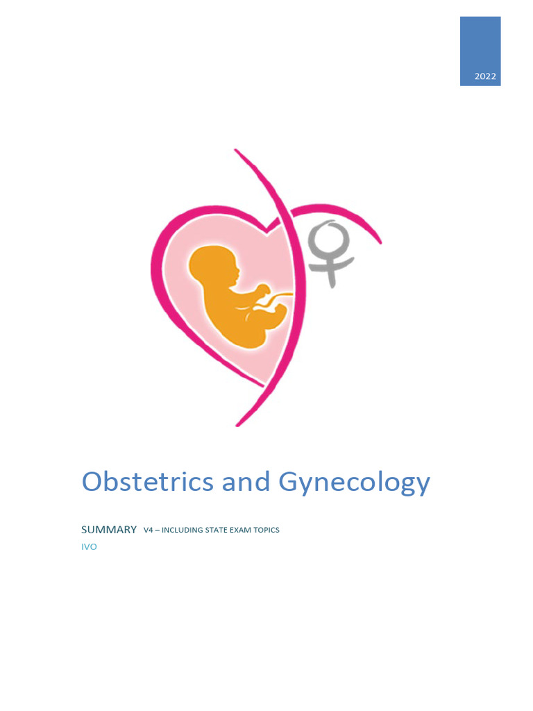 OB - GYN Zusammenfassung v4 | PDF | Childbirth | Pregnancy