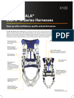 3M DBI SALA ExoFit X Series Harnesses X100 Sell Sheet HR