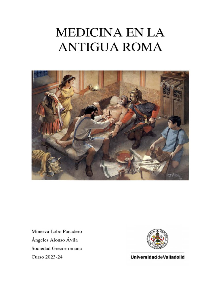 Medicina en la Antigua Roma | PDF | Medicina | Cirugía