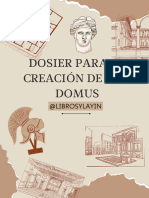 Dosier para La Maqueta de La Domus