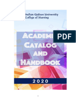 College Catalouge and Handbook - 1