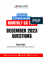 December 2023 (100 MCQ) - Questions