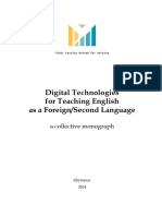 Digital Technologies For Teaching English As A Foreign Lang