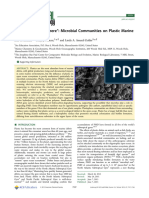 Life in The "Plastisphere": Microbial Communities On Plastic Marine Debris