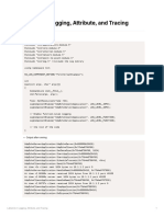 Labwork 2 Logging Attribute and Tracing