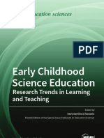 Early Childhood Science Education Research Trends in Learning and Teaching