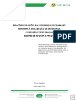 Relatório Sinalização de Segurança Verdes Praças - TST Marcelo Santos