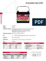 Fichas Técnicas Automotriz - Mayo