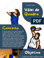 Trabalho Sobre Vôlei de Quadra (Slide)