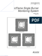 Manual Eclipse Combustion VeriFlame SingleMonitoring System