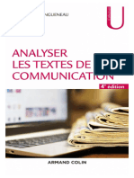 Analyser Les Textes de Communication-2021