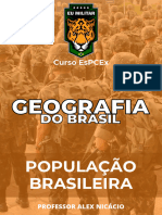 GEOGRAFIA BR - População Brasileira