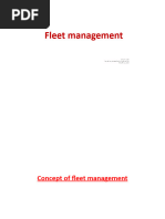 Fleet Management