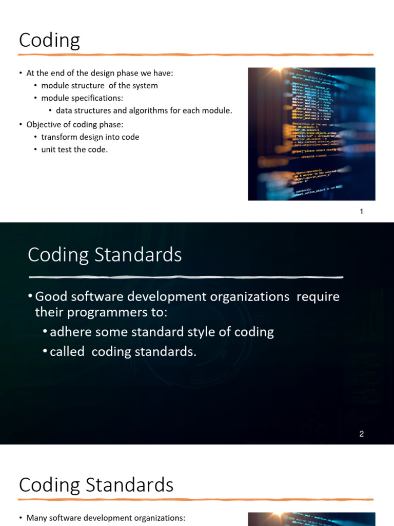 8.coding Standards and Code Review Techniques | PDF | Computer ...