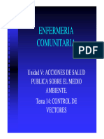 Control de Vectores