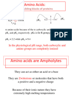 pKa and pI Values of Amino Acids | PDF | Science & Mathematics