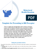Behavioral Health Prep