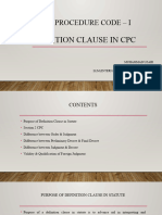 Lecture - Definition Clause of CPC and Validity of Foreign Judgment 28022024 095558pm