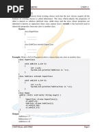 JAVA UNIT-3 Notes