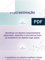 PROCRASTINAÇÃO