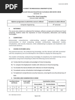 Cloud Computing Course Code: 4360709