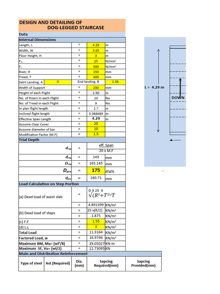Staircase Design Final Pdf