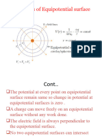 Properties of Equipotential Surface