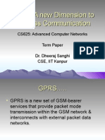 GPRS: A New Dimension to Wireless Communication