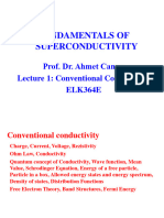 ELK364E Lecture 1 Conductivity