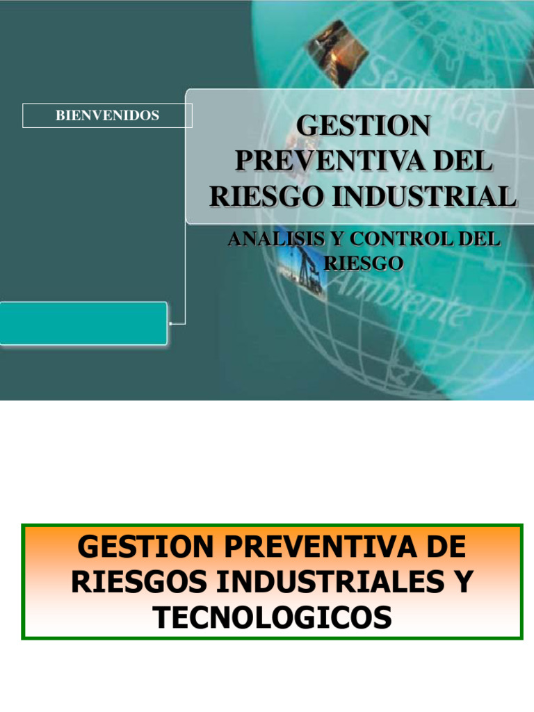 Gestión de Riesgos Industriales y Tecnológicos | PDF | Riesgo ...