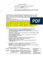 Onofraș Maria, M1708 Cardiomiopatiile Primare La Copii. Miocarditele Acute La Copii" Varianta I