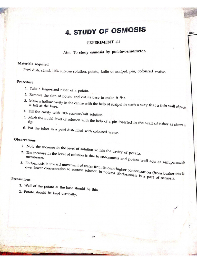 11th Bio Pracs Part 1 | PDF