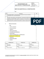 1013-Infr-P-6 Procedimiento de Gestión de La Construcción