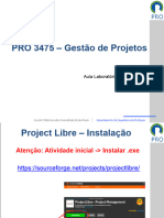 Project Libre - Aula 1
